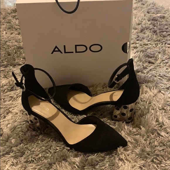 ALDO Rhinestone Heels - Picture 1 of 2